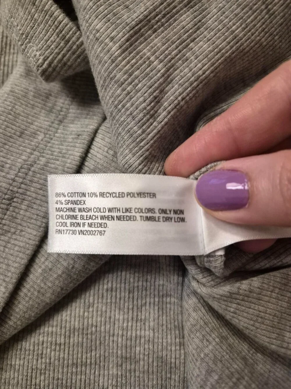 Gray Tank Top - Picture 5 of 5